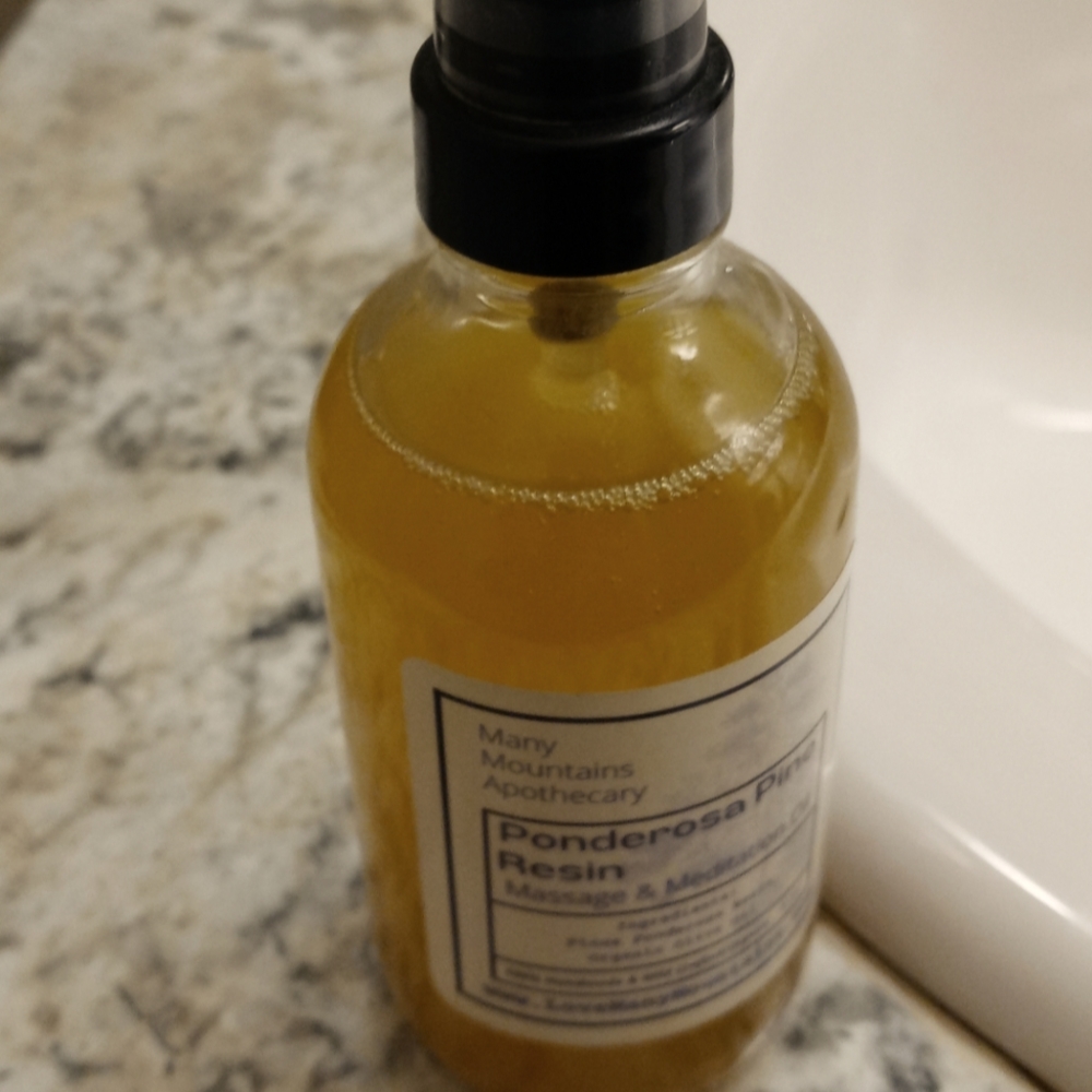 Ponderosa Pine Massage and Meditation Holistic Oil